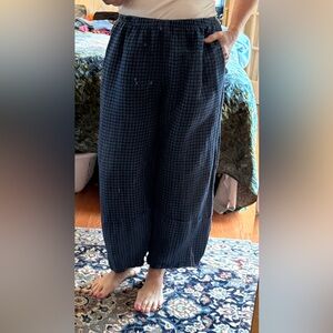 Cut Loose Black Sweatpants Relaxed Fit Tapered